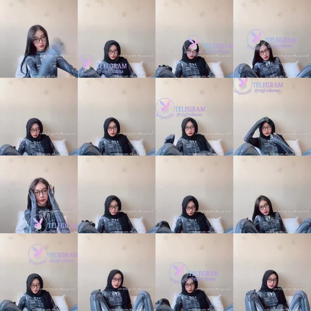 Miss Kayesha Colmek Cosplay Spidergirl Sambil Pakai Jilbab